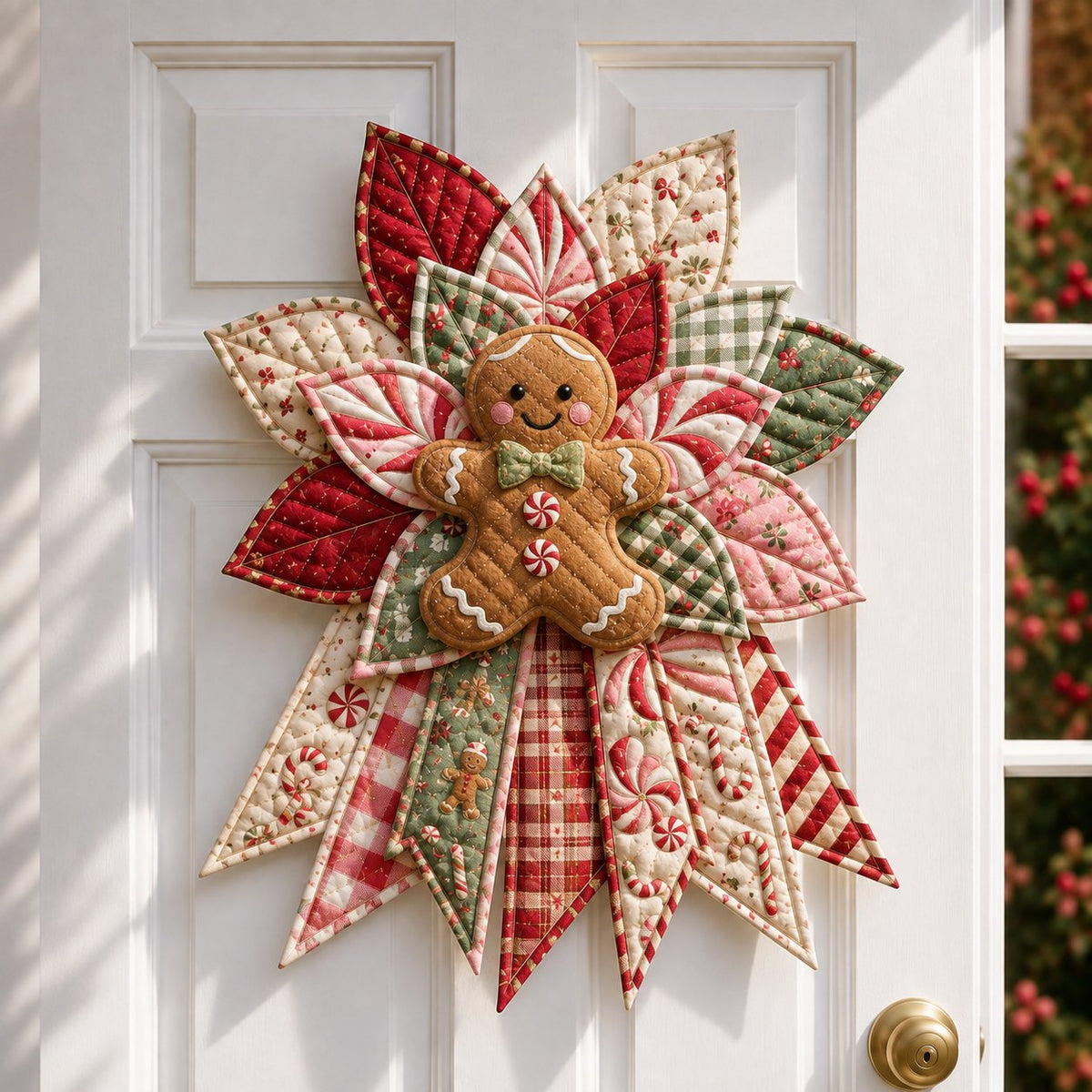 Holiday Quilted Door Hanger Kit | Complete Kit with All Tools & Step-by-Step Guide Included 💕