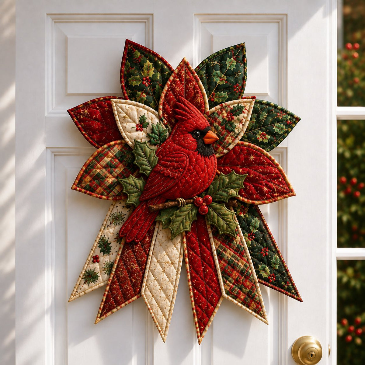 Holiday Quilted Door Hanger Kit | Complete Kit with All Tools & Step-by-Step Guide Included 💕