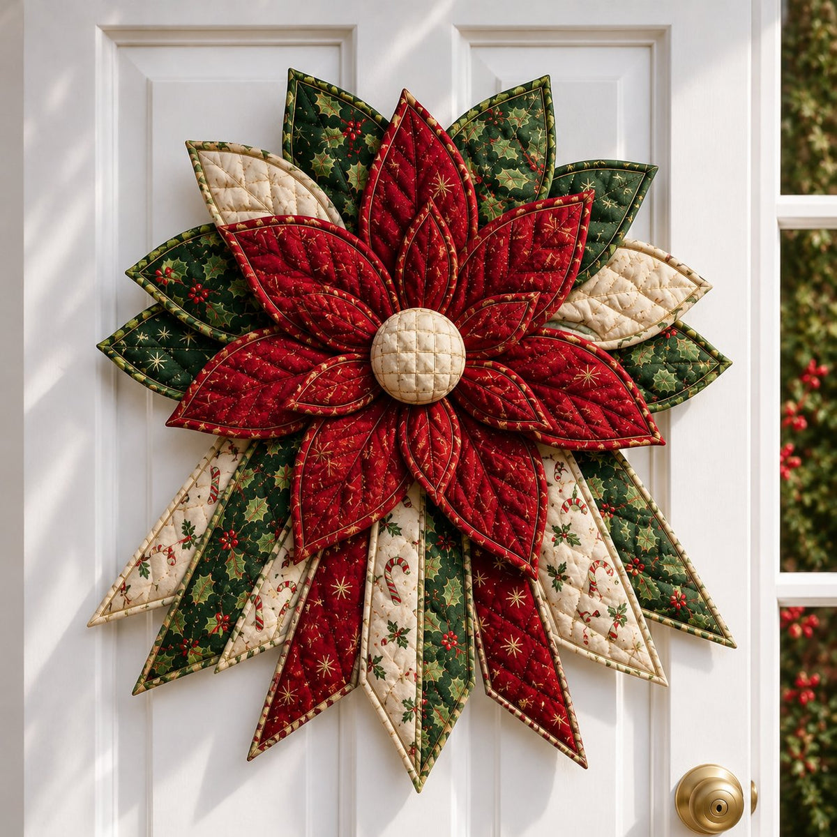 Holiday Quilted Door Hanger Kit | Complete Kit with All Tools & Step-by-Step Guide Included 💕